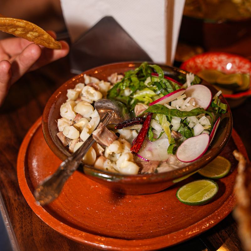 Pozole Blanco de Pozoles Texcoco